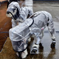 Waterproof pet dog raincoat clear